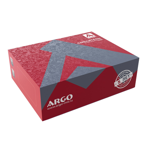 Смеситель ARGOTECH д/ванны ПРОФ 3505 хром 177 мм, картинка