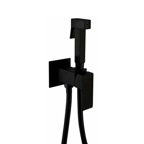 Смеситель ARGOTECH д/биде ХАРД 25-07/1 чёрн black, картинка