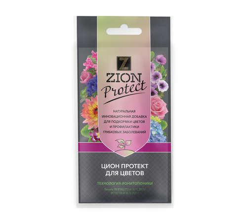 Субстрат ионитный ZION Protect для цветов, картинка