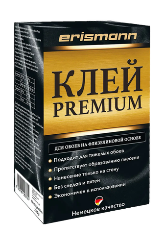 Клей для обоев ERISMANN на флизелиновой основе, KLEY PREMIUM 250G, вид