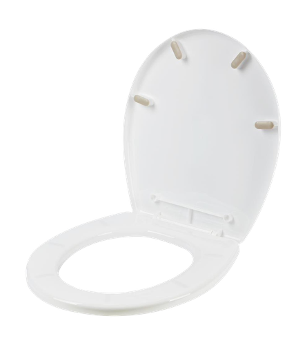 Сиденье для унитаза KEEPLEX regular 41,9х36,3х4,5см белое облако, фотография