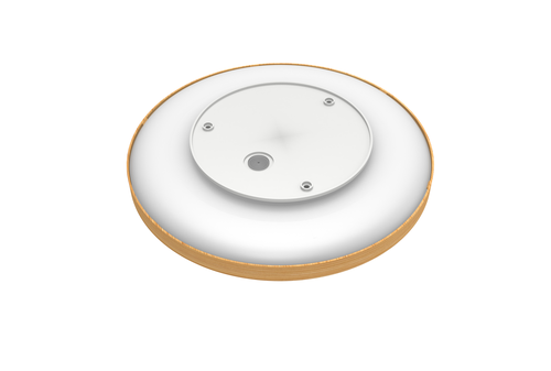 Светильник OSRAM настенно-потолочн круглый -дерев рамка 18W, изображение