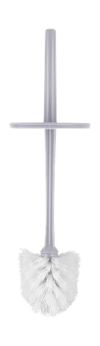 Набор KEEPLEX wc (ершик+подставка) wave серый топаз, крупный план
