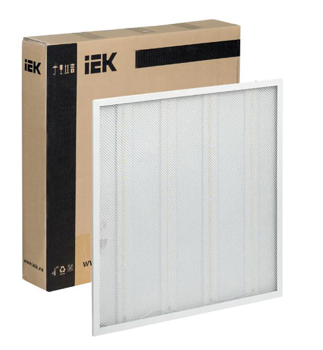 Панель IEK светодиодн ДВО 6578-P 35Вт 4000К 595х595х20мм призма Home, фото