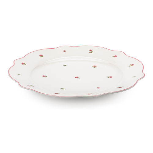 Тарелка обеденная APOLLO Genio French rose, 27см, крупный план