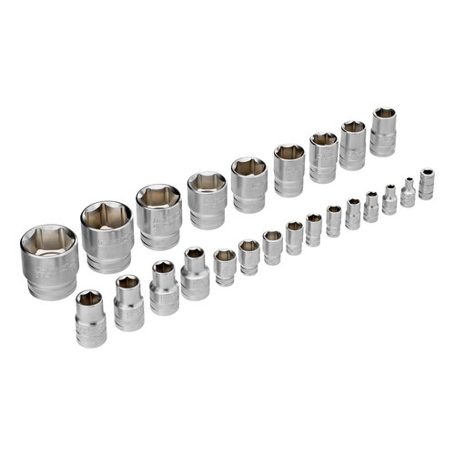 Набор инструментов GROSS 1/4", 1/2", CrV, 120 зубьев, 76 предметов, изображение