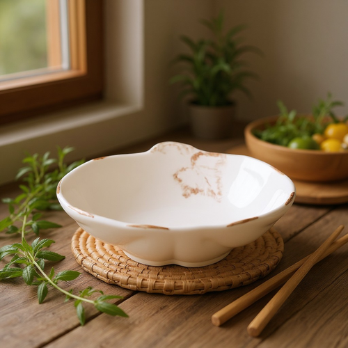 Тарелка сервировочная HOMECLUB Pantry, керамика, Арт. YL269232, детальное фото