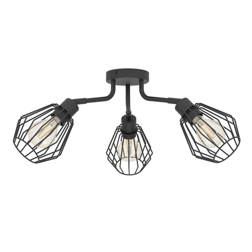 Люстра EGLO TARBES, 3x60W(E27), черный, картинка