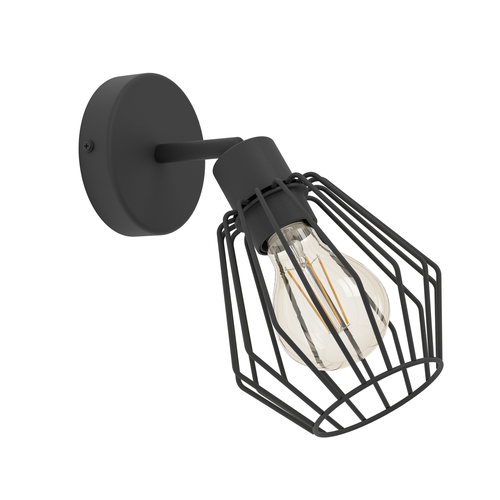 Бра EGLO TARBES, 1x12W(E27), черный, изображение