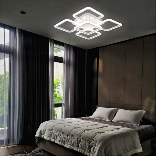 СВЕТИЛЬНИК С/Д ПОТОЛОЧНЫЙ LEEK LE LED CLL ARIS 90W WHITE, фотография