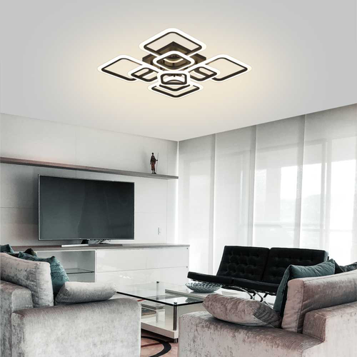 СВЕТИЛЬНИК С/Д ПОТОЛОЧНЫЙ LEEK LE LED CLL ARIS 130W BLACK, фотография