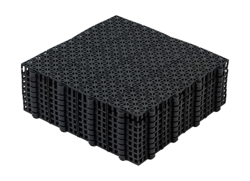 ПОКРЫТИЕ МОДУЛЬНОЕ DAREL PLASTIC 0,81 м2, цвет графит, фото