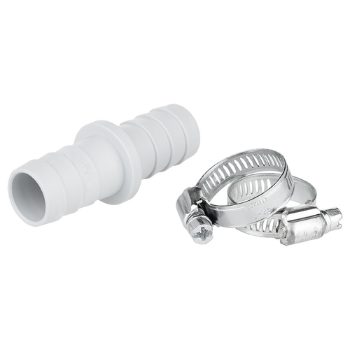 Соединитель поливочных шлангов MASTERPROF 3/4", с хомутами, вид