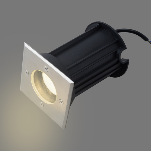 Светильник APEYRON уличный грунтовый 1хmax 35вт 1хgu10 230в ip67 110х110х138мм, фото