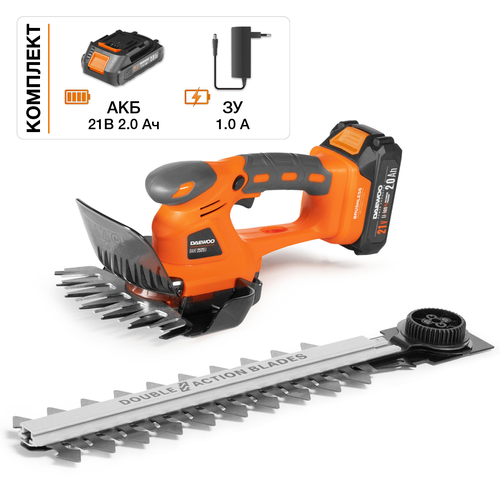 Ножницы-кусторез аккумуляторные DAEWOO Daht 2521Li SET, изображение