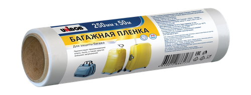 Пленка стретч UNIBOB 250ммх50м, 20 мкм, белая, картинка