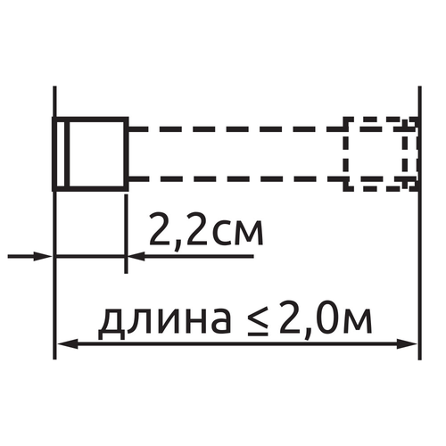 Держатель ARTTEX 20.66.689 торцевой, крупный план
