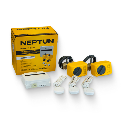 Система ТЕПЛОЛЮКС контроля протечек 3/4" Neptun Bugatti Base, изображение