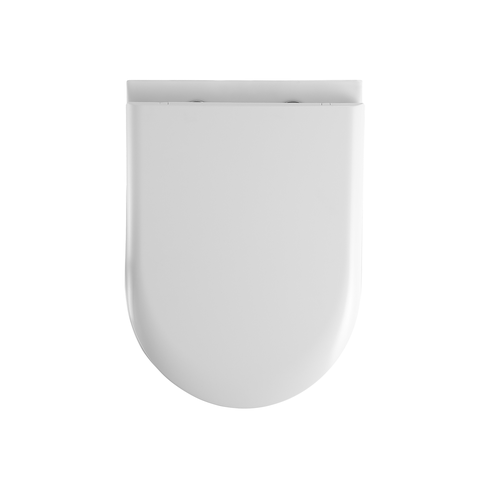 Унитаз подвесной TOKITO Торнадо безободковый с микролифтом EASY CLEAN, изображение