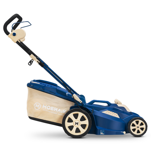 Газонокосилка электрическая МОБИЛ К TUSCANY XME37 NAVY BLUE, 37 см, 1700 Вт, фото