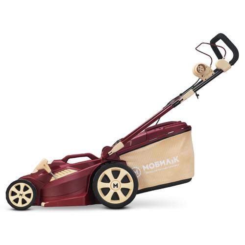 Газонокосилка электрическая МОБИЛ К TUSCANY XME37 WINE RED, 37 см, 1700 Вт, фото