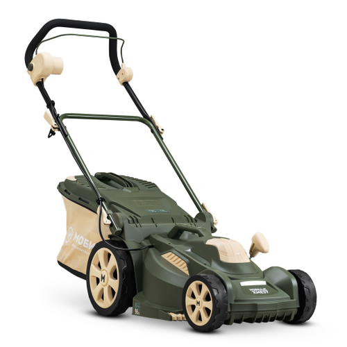 Газонокосилка электрическая МОБИЛ К TUSCANY XME37 OLIVE GREEN, 37 см, 1700 Вт, вид