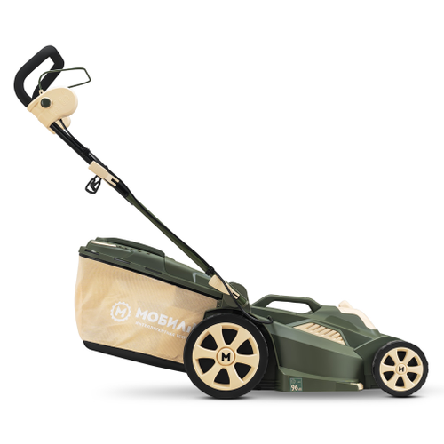 Газонокосилка электрическая МОБИЛ К TUSCANY XME37 OLIVE GREEN, 37 см, 1700 Вт, вид