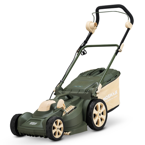 Газонокосилка электрическая МОБИЛ К TUSCANY XME37 OLIVE GREEN, 37 см, 1700 Вт, вид