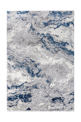 Ковер BALAT AXEL 8694-CRE-BLU 0,8х1,5, изображение