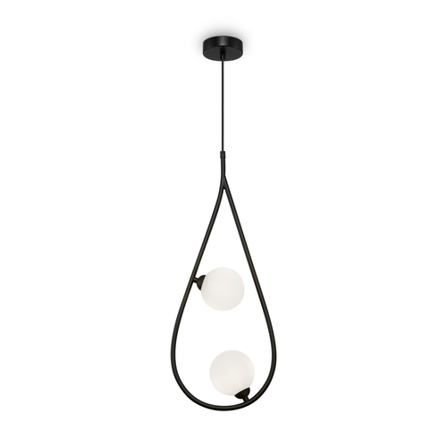 Люстра FREYA FR4005PL-02B25W Черный Жемчужина, фотография