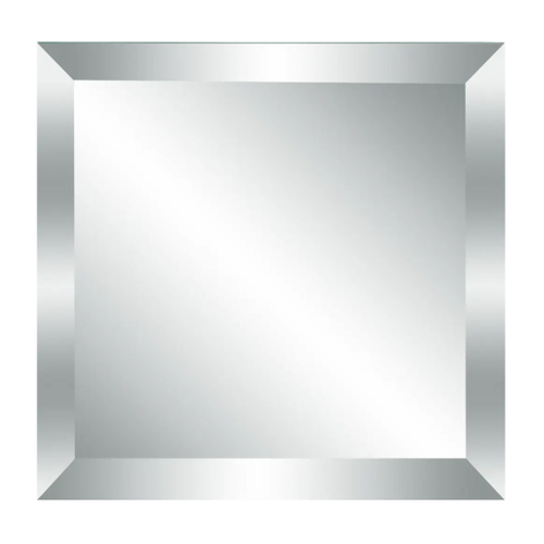 Плитка OMEGA GLASS зеркальная серебро 10х10 кв фацет 1шт, изображение