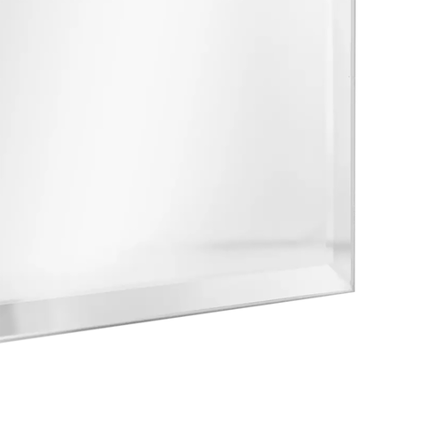 Плитка OMEGA GLASS зеркальная серебро 10х10 кв фацет 1шт, вид