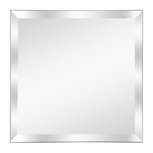 Плитка OMEGA GLASS зеркальная серебро 15х15 кв фацет 1шт, крупный план