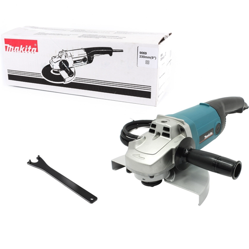Машина шлифовальная MAKITA угловая, 230мм,2000Вт,6000об/мин. 9069, фото