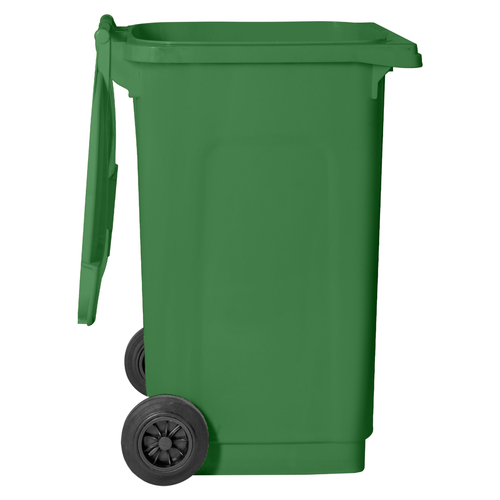 Контейнер для мусора ELLASTIK-PLAST зеленый, 120л, фотография