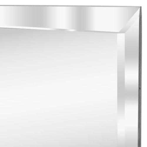 Плитка OMEGA GLASS зеркальная серебро 20х20 кв фац 1шт, крупный план