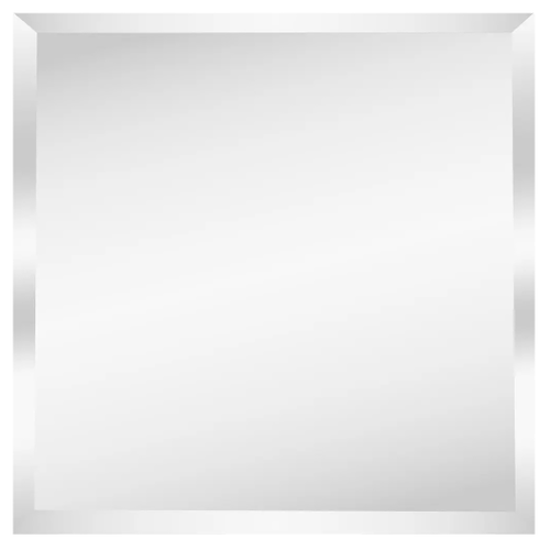 Плитка OMEGA GLASS зеркальная серебро 20х20 кв фац 1шт, картинка