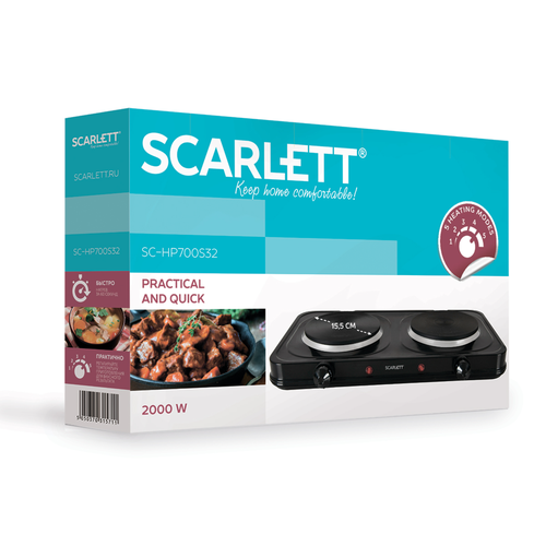 Плитка электрическая SCARLETT SC-HP700S32, фото