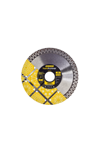 Алмазный диск HANSKONNER H9021-125-22Vt 125x22, детальное фото