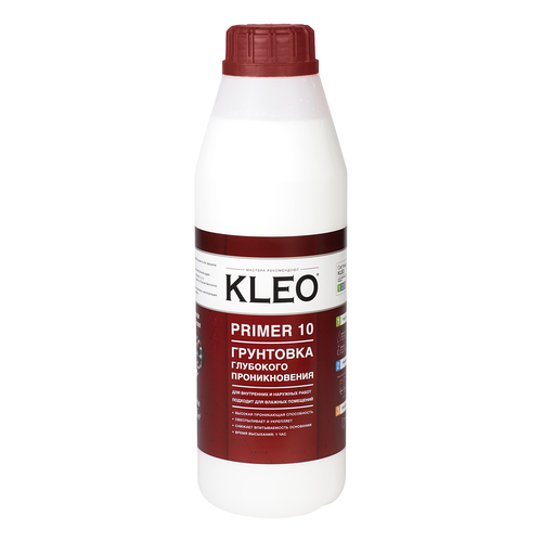 Грунтовка KLEO глубокого проникновения PRIMER 10, 1л, фотография