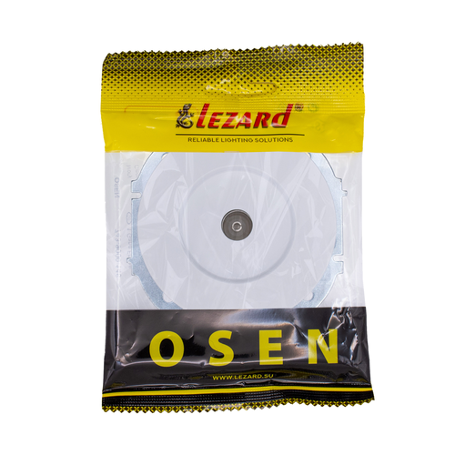 Розетка ТВ LEZARD оконечная белая, вид