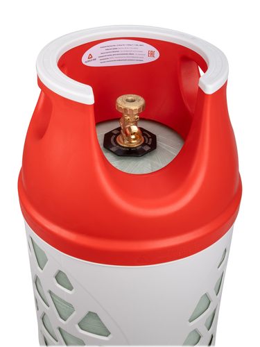 Баллон ACECCSE полимерно-композитный газовый, 26,2 л (LPG/СУГ) Composite, крупный план