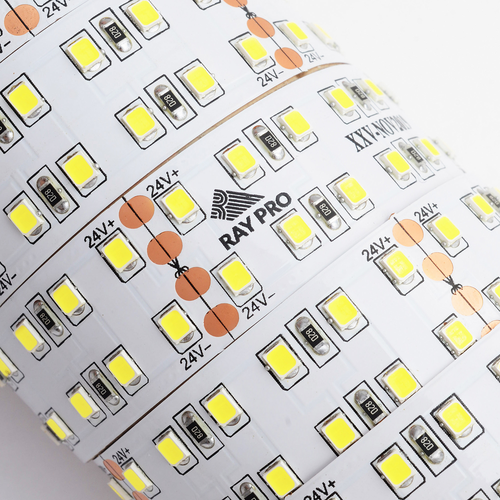 Светодиодная лента APEYRON 24В, SMD2835 , 240 диодов, 38 Вт/метр, 3800 лм/метр, IP20, 6, фото