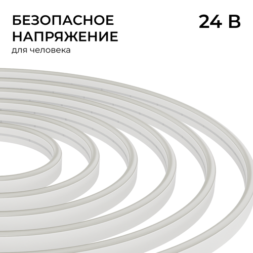 Светодиодный неон APEYRON 17-309 24В, 10Вт/м, 400Лм/м, 6500К (х.б.) smd 2835 120д/м, 6, картинка