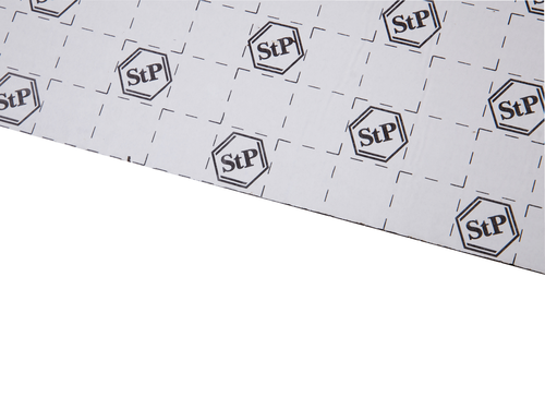 Материал д/звукоизоляции стен STP STANDARTPLAST стен NoiseBlock 2А, 10л размером 50х60х0,2 см, крупный план