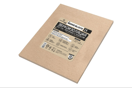 Материал д/звукоизоляции стен STP STANDARTPLAST стен NoiseBlock 2А, 10л размером 50х60х0,2 см, картинка