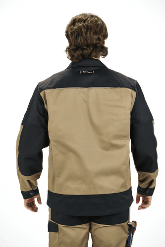 Куртка рабочая FORMA WorkLine WR02, мокко-черный, рL, крупный план