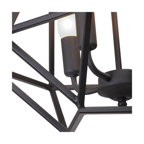 Люстра VITALUCE v4738-1/4, 4xe14 макс. 40вт черный, фотография