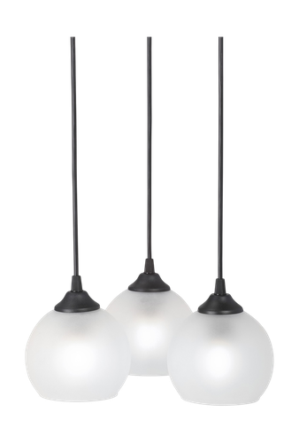 Люстра VITALUCE v3785-1/3s, 3хe27 макс. 40вт черный, крупный план