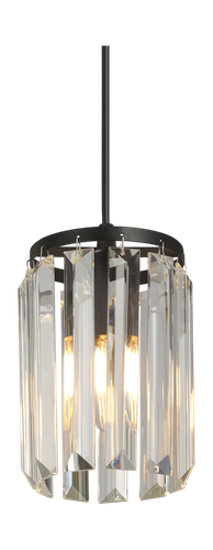 Люстра VITALUCE v5361-1/3s, 3хe14 макс. 40вт черный, картинка